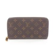 Pre-owned Leather wallets Louis Vuitton Vintage , Brown , Dames