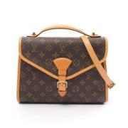 Pre-owned Leather louis-vuitton-bags Louis Vuitton Vintage , Brown , D...