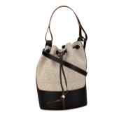 Pre-owned Canvas handbags Loewe Pre-owned , Beige , Dames