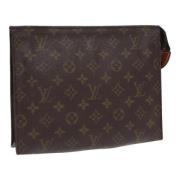 Pre-owned Canvas louis-vuitton-bags Louis Vuitton Vintage , Brown , Da...