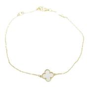 Pre-owned Yellow Gold bracelets Van Cleef & Arpels Pre-owned , White ,...