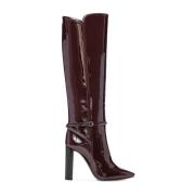 Kniehoge laarzen Saint Laurent , Brown , Dames