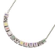 Pre-owned Metal necklaces Louis Vuitton Vintage , Multicolor , Dames