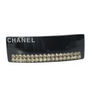 Pre-owned Fabric hair-accessories Chanel Vintage , Black , Dames