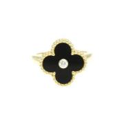 Pre-owned Yellow Gold rings Van Cleef & Arpels Pre-owned , Yellow , Da...