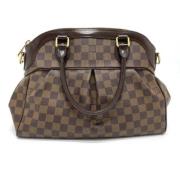 Pre-owned Fabric louis-vuitton-bags Louis Vuitton Vintage , Brown , Da...