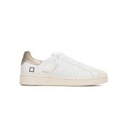 Leren Sneakers Base Calf D.a.t.e. , White , Dames