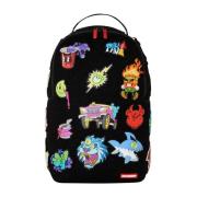 Zwarte Deluxe Velcro Patch Rugzak Sprayground , Black , Unisex