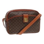 Pre-owned Canvas celine-bags Celine Vintage , Brown , Dames