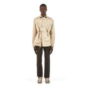 Oversized Beige Shirt voor Heren Philippe Model , Beige , Heren