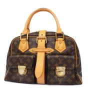 Pre-owned Fabric louis-vuitton-bags Louis Vuitton Vintage , Brown , Da...