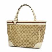 Pre-owned Leather gucci-bags Gucci Vintage , Brown , Dames