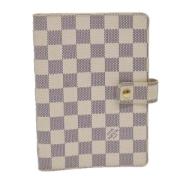 Pre-owned Canvas wallets Louis Vuitton Vintage , Beige , Dames