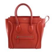 Pre-owned Leather celine-bags Celine Vintage , Red , Dames