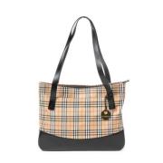 Pre-owned Canvas totes Burberry Vintage , Beige , Dames