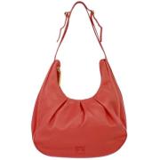 Pre-owned Leather shoulder-bags Loewe Pre-owned , Red , Dames