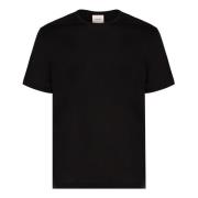 Katoenen Crew-neck T-shirt Calvin Klein , Black , Heren