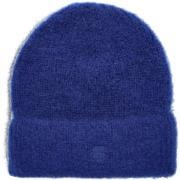 Blauwe Logo Beanie Muts By-Bar , Blue , Dames