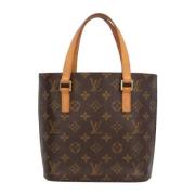 Pre-owned Canvas louis-vuitton-bags Louis Vuitton Vintage , Brown , Da...