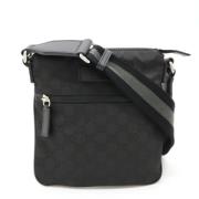 Pre-owned Leather gucci-bags Gucci Vintage , Black , Dames