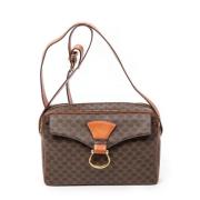 Pre-owned Coated canvas celine-bags Celine Vintage , Brown , Dames