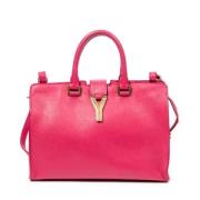 Pre-owned Leather shoulder-bags Yves Saint Laurent Vintage , Pink , Da...