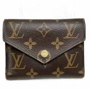 Pre-owned Fabric wallets Louis Vuitton Vintage , Brown , Dames