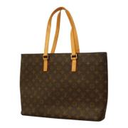 Pre-owned Canvas louis-vuitton-bags Louis Vuitton Vintage , Brown , Da...