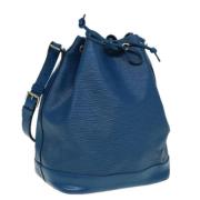 Pre-owned Leather louis-vuitton-bags Louis Vuitton Vintage , Blue , Da...