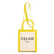 Pre-owned Canvas handbags Celine Vintage , Beige , Dames