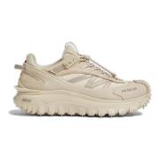 Waterafstotende Nylon Sneakers Moncler , Beige , Heren