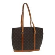 Pre-owned Canvas totes Louis Vuitton Vintage , Brown , Dames