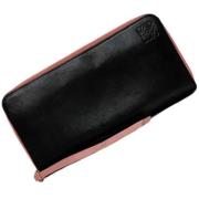 Pre-owned Leather wallets Loewe Pre-owned , Black , Dames