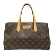 Pre-owned Canvas louis-vuitton-bags Louis Vuitton Vintage , Brown , Da...