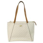 Pre-owned Canvas shoulder-bags Michael Kors Pre-owned , Beige , Dames