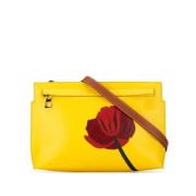 Pre-owned Leather crossbody-bags Loewe Pre-owned , Yellow , Dames