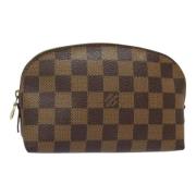 Pre-owned Canvas pouches Louis Vuitton Vintage , Brown , Dames