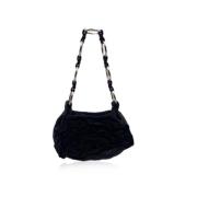 Pre-owned Canvas shoulder-bags Yves Saint Laurent Vintage , Black , Da...