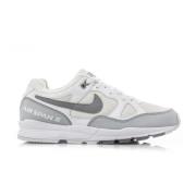 Witte Leren Sneakers Air Span 2 Nike , White , Heren