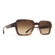 Donkerbruine Lennon Zonnebril Mykita , Brown , Unisex