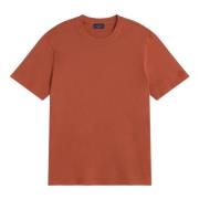 Oranje X-Soft Ronde Hals T-Shirt Paul & Shark , Brown , Heren