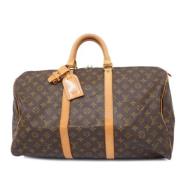 Pre-owned Fabric louis-vuitton-bags Louis Vuitton Vintage , Brown , Da...