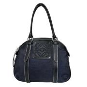 Pre-owned Fabric shoulder-bags Loewe Pre-owned , Black , Dames