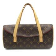 Pre-owned Canvas louis-vuitton-bags Louis Vuitton Vintage , Brown , Da...