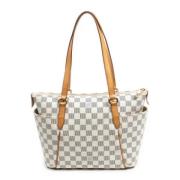 Pre-owned Coated canvas shoulder-bags Louis Vuitton Vintage , White , ...