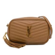 Pre-owned Leather crossbody-bags Yves Saint Laurent Vintage , Brown , ...