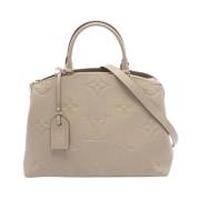 Pre-owned Fabric louis-vuitton-bags Louis Vuitton Vintage , Beige , Da...