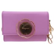 Pre-owned Leather key-holders Salvatore Ferragamo Pre-owned , Pink , D...