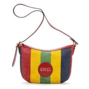 Pre-owned Canvas shoulder-bags Gucci Vintage , Multicolor , Dames