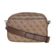 Camera Vikky 2 Schoudertas Guess , Beige , Dames